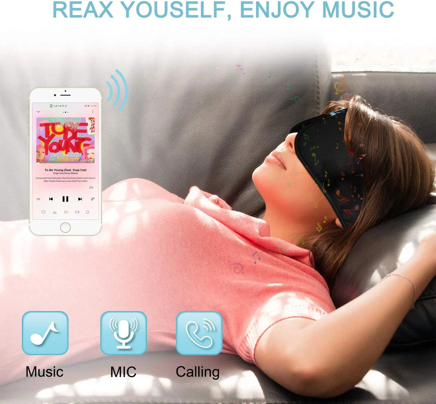 Nice Neck Wireless Sleep Headphones